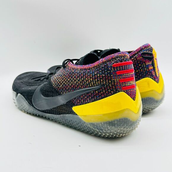 Nike Kobe A.D. NXT 360 Mens 8.5 Black Multicolor Basketball Shoes Sneakers - Picture 6 of 12